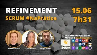 #Jornada&Aacute;gil731 #127 SCRUM REFINEMENT/REFINAMENTO &Aacute;GIL