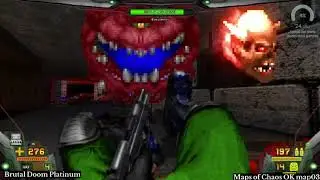 Maps of Chaos Overkill map03 - Ultra Violence - Brutal Doom Platinum