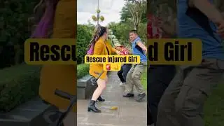 [82]Rescue Injured Girl 🚨👊[Vylee]#HeroGirl #VyLeeOfficial #Justice #StopHarassment #InstantKarma