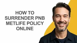 How to Surrender Pnb Metlife Policy Online - KevinHowTo