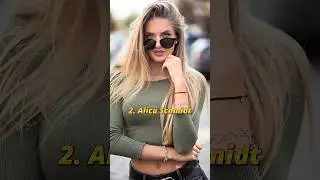 😍 Top 10 Most Beautiful German 🇩🇪 Girls 2025 #shorts