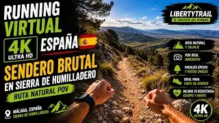 Virtual Running 4K &ndash; Fuente de Piedra Scenic Trail Run | Treadmill Run POV