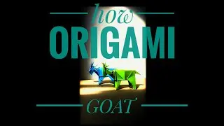 How to Make Origami Paper into a Goat | Mambuat Kertas Origami jadi bentuk Kambing #video #shorts