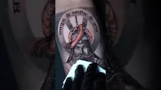 Sikh Warrior Tattoo That Speaks Pride & Courage 💪 Masterpiece in Color