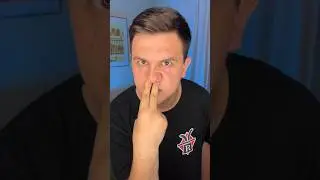Finger Though Nose Awesome Magic Trick Revealed 🤯👍 #shorts #viralshorts #magic #tricks #finger #nose