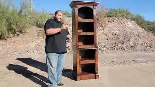 Gun Concealment - Bookshelf System with 5 secret compartments..