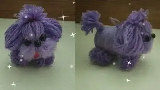 DIY Wool Dog 🐶 | Make the Cutest Little Dog | Easy Wool Craft | Art & Craft