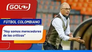&iexcl;Al estilo Luis Enrique! 🗣️ D.T. de Junior no se guard&oacute; nada tras la derrota con Santa Fe