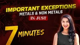 Important Exceptions in Metals and Non Metals (Physical Properties) | Class 10 Chemistry Chapter 3