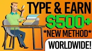 Type Names And Get Paid *100% FREE* | Earn PayPal Money ONLINE 2024