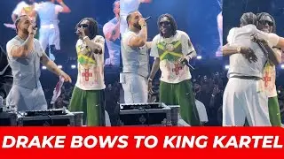 VYBZ KARTEL AND DRAKE LINK UP AT WIRELESS FESTIVAL, DRAKE BROUGHT OUT VYBZ KARTEL