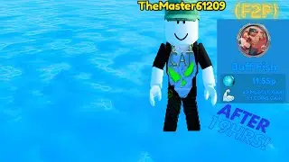 Buying the second F2P first super Rebirth in Elemental Lifting Simulator