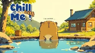 Just a capybara reclaiming its mental health 😌 Lofi Music for Work / Study / Sleep