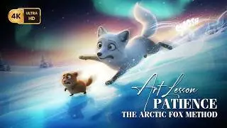 The Arctic Fox's Art Lesson: Stop Rushing