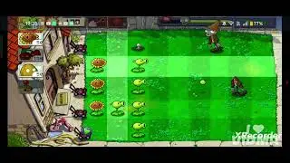 PvZ 1 - But it has PvZ 2 Morden house first wave soundtrack