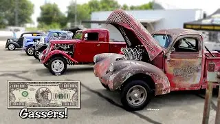 MILLION DOLLAR GASSER DISPLAY! RARE HEMIS! ONE OF A KIND SHOW AND GO CARS! GLORY DAYS! BYRON!
