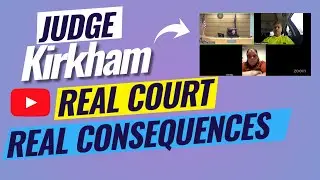 Judge Kirkham's Court - Real Court Real Consequences - LIVE with KCC