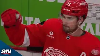 Red Wings' Dylan Larkin Scores Controversial Goal Leading To Multiple Reviews