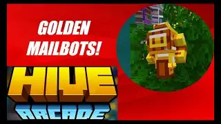 How to get the GOLDEN MAILBOTS in the hive!  (10/100) #Hive #Hivemc #arcade #minecraft
