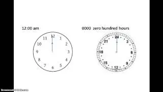 Military time