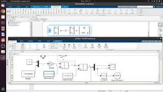 พื้นฐานโปรแกรม Simulink : การสร้างระบบตามสมการเวกเตอร์