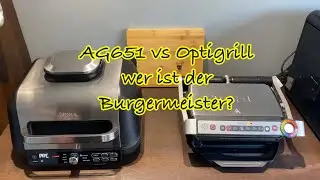 Ninja AG651 vs Optigrill der Burgertest