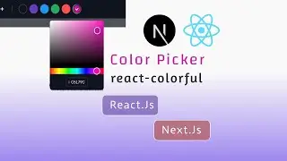 Легкий палитра цветов для React/Nextjs с использованием react-colorful