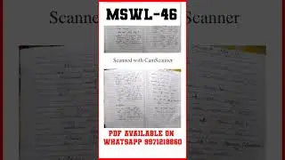 MSWL 46 | MSWC | IGNOU | Filed work Journal | MSWL46  | First year
