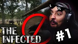 The Infected || I build a house and make an enemy || Ep. #1