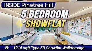🏡 Step Inside the 5 Bedroom Type 5BP Showflat at Pinetree Hill