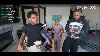 DESHAE FROST X BROOKLYN FROST FAMILY PILATES STREAM REACTION | CASH APP GIVEAWAY @ 100 Viewers