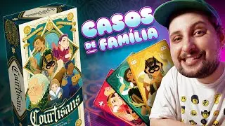 Courtisans - Um jogo de INTRIGA e muita TRETA! - Regras R&aacute;pidas & Review