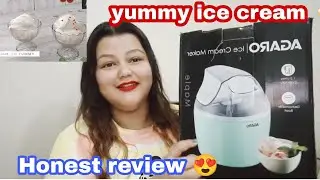 Agaro icecream maker How to make ice-cream at home 🥰 Review &Demo