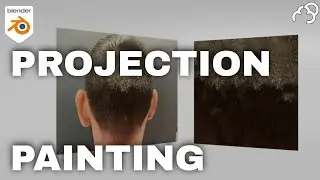 How to Texture Projection Painting in Blender