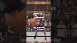 CM Punk '10 vs Bully Ray | ECW Title Match | Extreme Rules #cmpunk #bullyray #ecw #wwe #wwe2k25