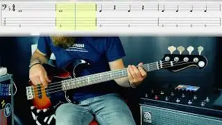 Pink Floyd - Another Brick In The Wall (bass cover tabs) | Rockschool Bass Grade Debut #basscover