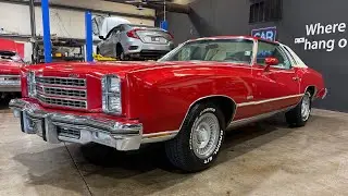 Продается Chevrolet Monte Carlo Landau 1976 года выпуска, пробег 32 000 миль, цена 17 995 долларо...