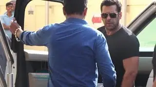 Salman Khan MACHO ENTRY At Upcoming Film Notebook Location | Bollywood Scoop