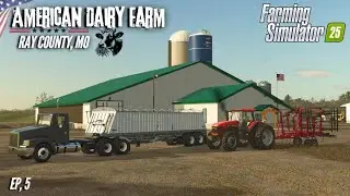 Прибыль от молочного хозяйства! &mdash; Американская молочная ферма, эпизод 5, Farming Simulator 25