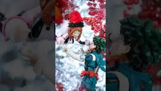 I used tinfoil to make one jolly MHA Christmas photo #shorts