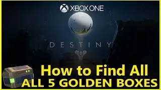 Destiny How To Find All 5 Golden Loot Chests/Sparrow Upgrade!