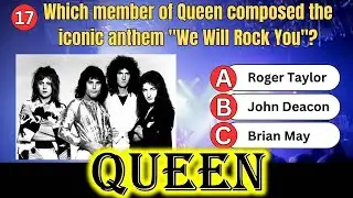 QUEEN Quiz - 25 Questions For REAL Fans | Trivia