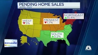 Pending home sales climb in May, still down year-over-year