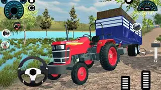 Eicher 557 Tractor Crazy Off-road Driving 3D - Indian Tractor Simulator 2025 - Android Gameplay