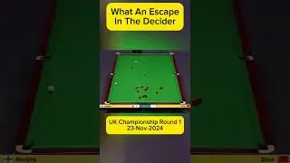 Awesome escape under pressure #shaunmurphy #china #uk #snooker #cueball #sports #games #shorts