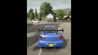 NISSAN GTR Skyline tokyo drift forza horizon 4