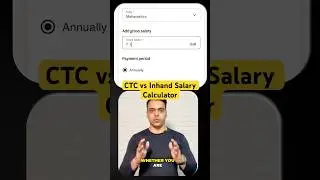 CTC vs In hand Salary Scam 🚨#ytshorts