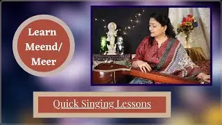 What is Meend/Meer || Learn Indian Classical Music Techniques||CLASS - 7|| #indianclassicalmusic