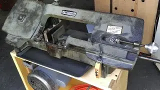 Refurbished Miniature Craftsman Horizontal Bandsaw