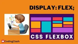 CSS - DISPLAY FLEX Property | Flex-box model | CodingClash10 🧑🏻‍💻 | #css #flexbox